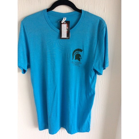NWT, Michigan State Spartans, Size M, Women’s Comfy Lightweight Tee Shirt - Picture 1 of 7
